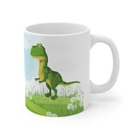 Dinosaurs Didn't Sing In A Choir - Funny Mug 11oz / 15oz - Decorative Mug