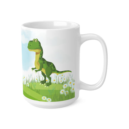 Dinosaurs Didn't Sing In A Choir - Funny Mug 11oz / 15oz - Decorative Mug