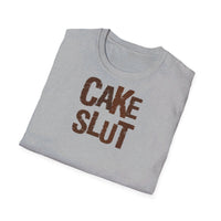 Cake Slut - Unisex Softstyle Funny T-Shirt UK