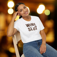 Wine Slut - Unisex Softstyle Funny T-Shirt UK