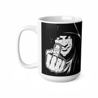 Sleep Tight Middle Finger We Have A Long Day Ahead - Funny Mug 11oz / 15oz - Decorative Mug