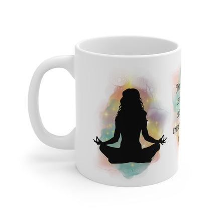 Low Vibin' Sketchy Ass Aura - Funny Mug 11oz / 15oz - Decorative Mug