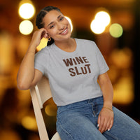 Wine Slut - Unisex Softstyle Funny T-Shirt UK