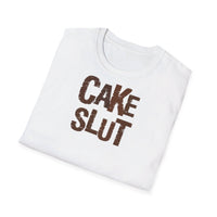 Cake Slut - Unisex Softstyle Funny T-Shirt UK