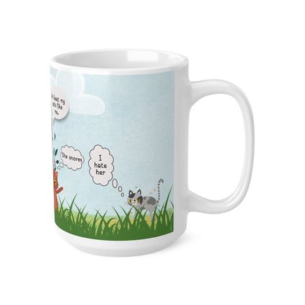 At Least Cats Like Me Bitch - Funny Mug 11oz / 15oz - Decorative Mug