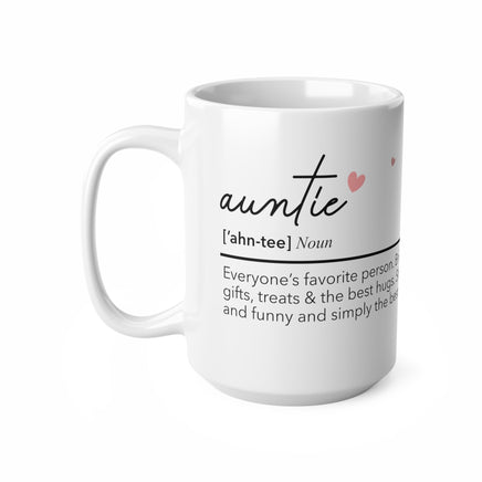 Auntie Noun - Funny Mug 11oz / 15oz - Decorative Mug