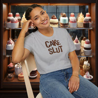 Cake Slut - Unisex Softstyle Funny T-Shirt UK - Decorative T-Shirt