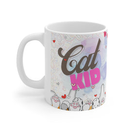 Cat Kid - Funny Mug 11oz / 15oz - Decorative Mug