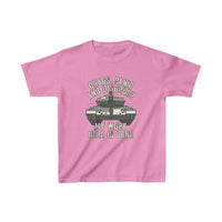 " Chaos Panic & Disorder, My work here is done " Kids Heavy Cotton™ Tee - Decorative Kids clothes