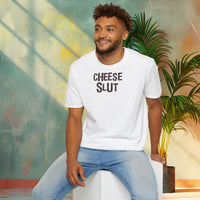 Cheese Slut - Unisex Softstyle Funny T-Shirt UK - Decorative T-Shirt