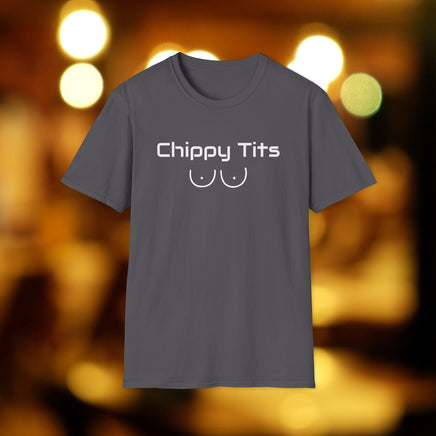 Chippy Tits - Mens Softstyle T-Shirt - Decorative T-Shirt