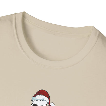 Christmas Skeleton Unisex Softstyle T-Shirt - Decorative T-Shirt