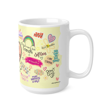 Cup Of Positivity - Motivational Mug 11oz / 15oz - Decorative Mug