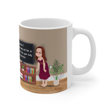 Did You Know Sneeze Screenshot - Funny Mug 11oz / 15oz - Decorative Mug