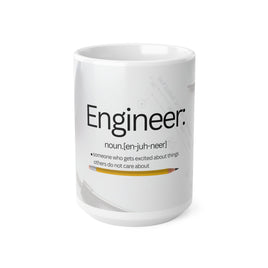 Engineer Noun - Funny Mug 11oz / 15oz - Decorative Mug