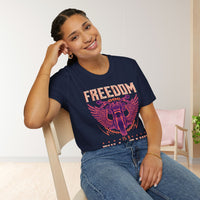 Freedom Is A Full Tank - Unisex Funny T-Shirt UK - Decorative T-Shirt