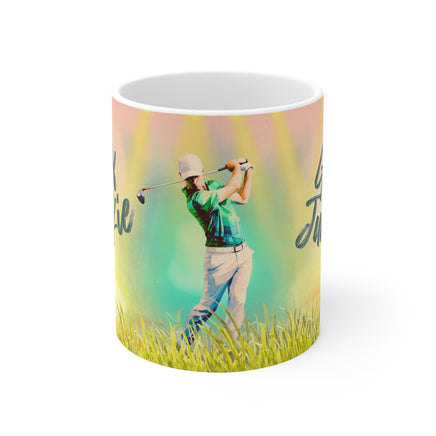 Golf Junkie - Motivational Mug 11oz / 15oz - Decorative Mug