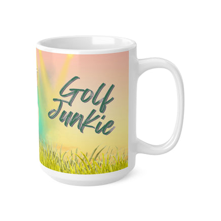 Golf Junkie - Motivational Mug 11oz / 15oz - Decorative Mug