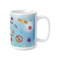 Hands Off My Sick Mug Coma V1 - Funny Mug 11oz / 15oz - Decorative Mug