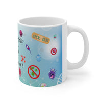 Hands Off My Sick Mug Coma V1 - Funny Mug 11oz / 15oz - Decorative Mug