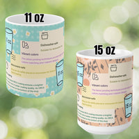 Examples of  11oz / 15oz size mugs