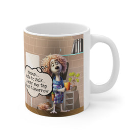 Hmm... Note To Self... Wear My Tap Shoes Tomorrow - Funny Mug 11oz / 15oz - Decorative Mug