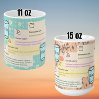 Examples of  11oz / 15oz size mugs