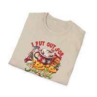 I Put Out For Santa - Unisex Softstyle T-Shirt - Decorative T-Shirt