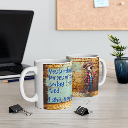 I Shit You Knot - Funny Mug 11oz / 15oz - Decorative Mug