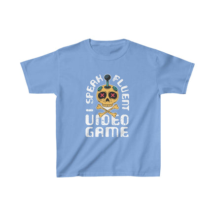 " I Speak Fluent Video Game " Kids Heavy Cotton™ Tee - Decorative Kids clothes