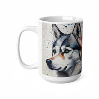 It's Not Dog Hair It's Husky Glitter - Funny Mug 11oz / 15oz - Decorative Mug