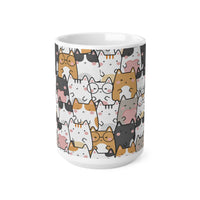 Just A Bunch Of Cats - Funny Mug 11oz / 15oz - Decorative Mug