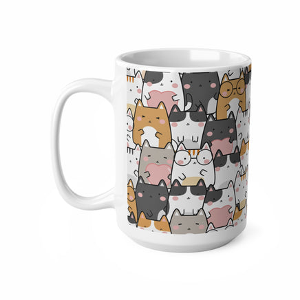 Just A Bunch Of Cats - Funny Mug 11oz / 15oz - Decorative Mug