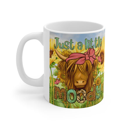 Just A Little Moody - Funny Mug 11oz / 15oz - Decorative Mug