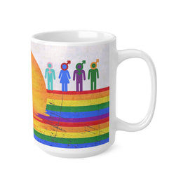 LGBT In Line - Motivational Mug 11oz / 15oz - Decorative Mug