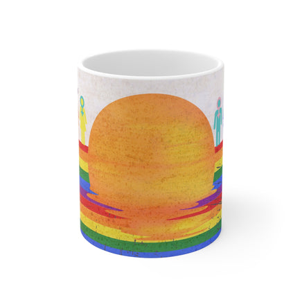 LGBT In Line - Motivational Mug 11oz / 15oz - Decorative Mug