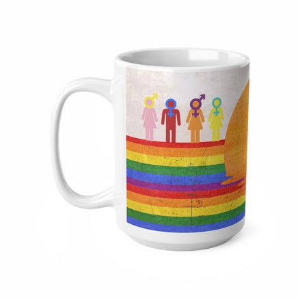 LGBT In Line - Motivational Mug 11oz / 15oz - Decorative Mug