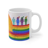 LGBT In Line - Motivational Mug 11oz / 15oz - Decorative Mug