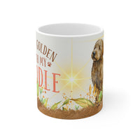 Life Is Golden With My Doodle - Funny Mug 11oz / 15oz - Decorative Mug