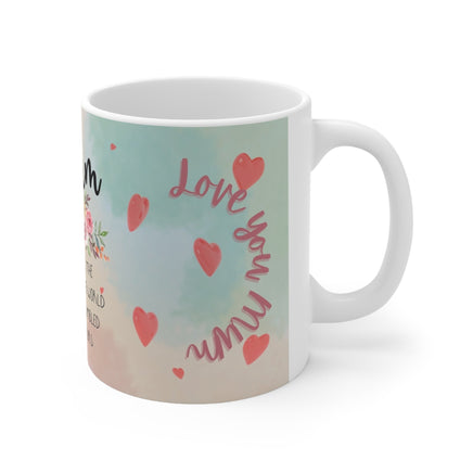 Love You Mum Vagina - Funny Mug 11oz /15oz - Decorative Mug