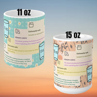 Examples of  11oz / 15oz size mugs