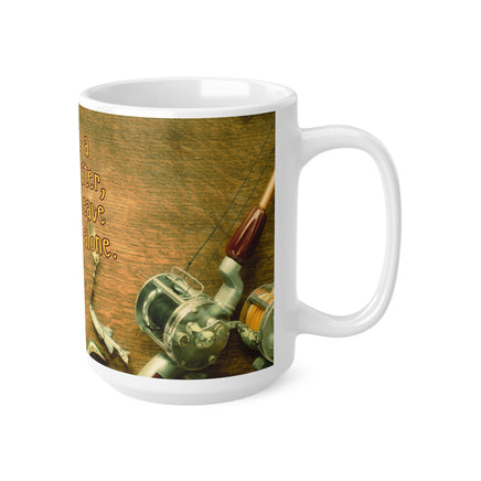 Master Baiter Trying To Leave My Tackle Alone 11oz - Funny Mug 11oz / 15oz - Decorative Mug