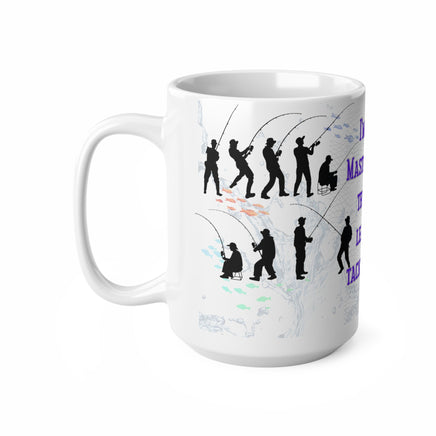 Master Baiter Trying To Leave My Tackle Alone V.2 - Funny Mug 11oz / 15oz - Decorative Mug