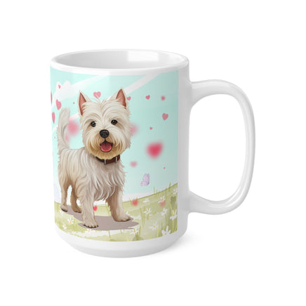 My Bestie Is A Westie - Funny Mug 11oz / 15oz - Decorative Mug