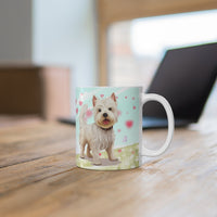 My Bestie Is A Westie - Funny Mug 11oz / 15oz - Decorative Mug