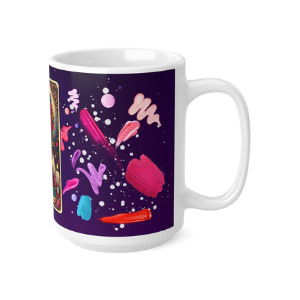 Nail Technician Tarot Card Funny Mug 11oz and 15oz - Decorative Mug