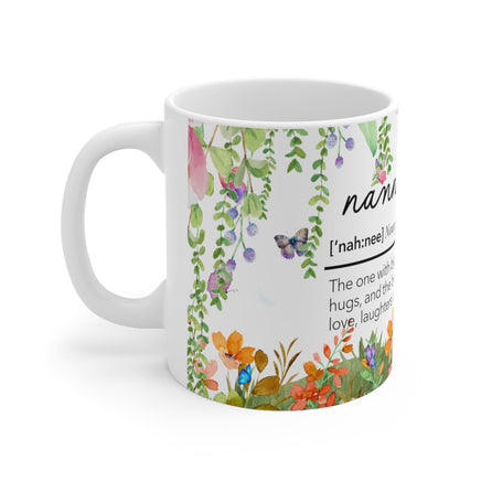 Nanny Noun - Motivational Mug 11oz / 15oz - Decorative Mug