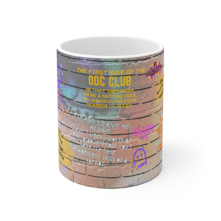 Neurodiverse Wall - Funny Mug 11oz / 15oz - Decorative Mug