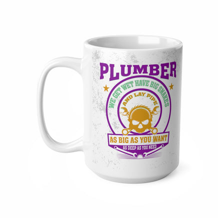 Plumber Funny Heroes - Funny Mug 11oz / 15oz - Decorative Mug