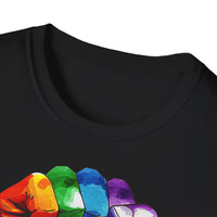 Pride Power - Unisex T-Shirt UK - Decorative T-Shirt